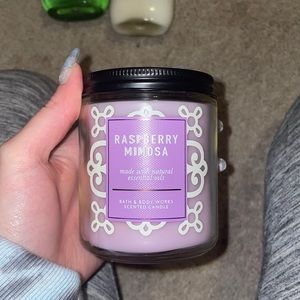 Raspberry Mimosa Single Wick Candle